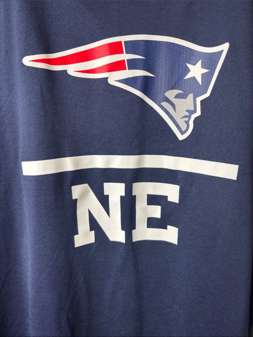 ❤️ Under Armour New England Patriots Kids Medium Tee Navy NWT NFL ❤️ - Picture 5 of 9